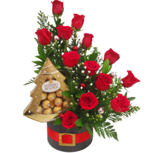 Best Seller Baby Saint With Flowers And Chocolate