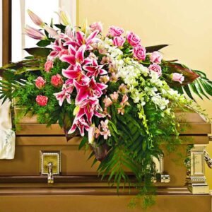 Spring Funeral Spray