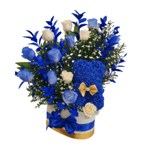 Blue Teddy Bear