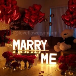 MARRY ME Proposal Celebration