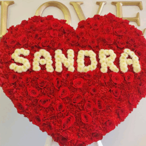 Roses Red Passion Heart Shaped