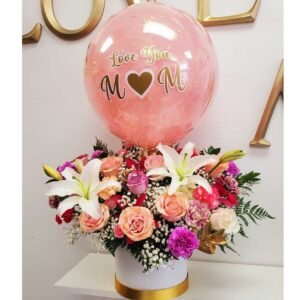 Beautiful Flower Arrangement With Roses