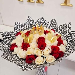 Mixture Of Purity & Love Bouquet