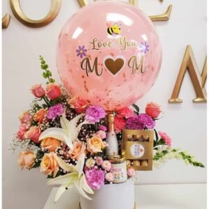 Beautiful Flower Arrangement With Roses
