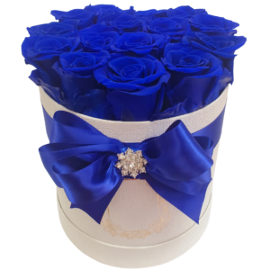 Preserved Royal Blue Roses That Last A Year Or More