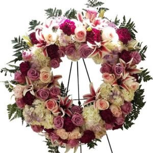 Lavender Wreath