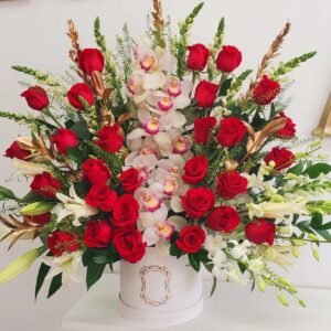 Forever Yours - A Beautiful Cascade Of Orchids
