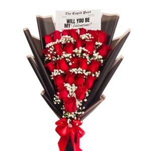 Valentines 24 Roses Queen Bouquet