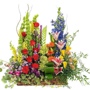 Funeral Flower Basket