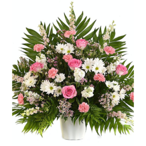 Simply Serene Pink Garden Basket